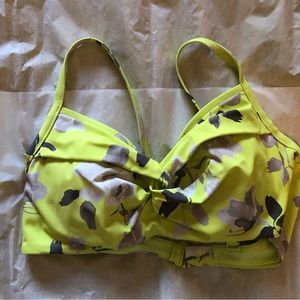 Floral ATHLETA Swim Top